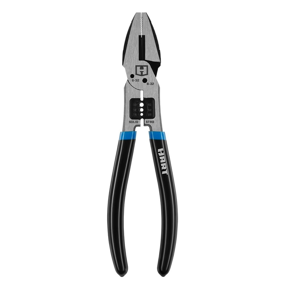 Hart 8" Multifunction Linesman Pliers: $12 Hart 8" Multifunction Linesman Pliers: $12