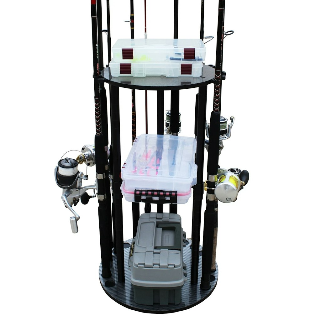 Rush Creek Creations 17-Rod Fishing Rod Holder: $18 Rush Creek Creations 17-Rod Fishing Rod Holder: $18
