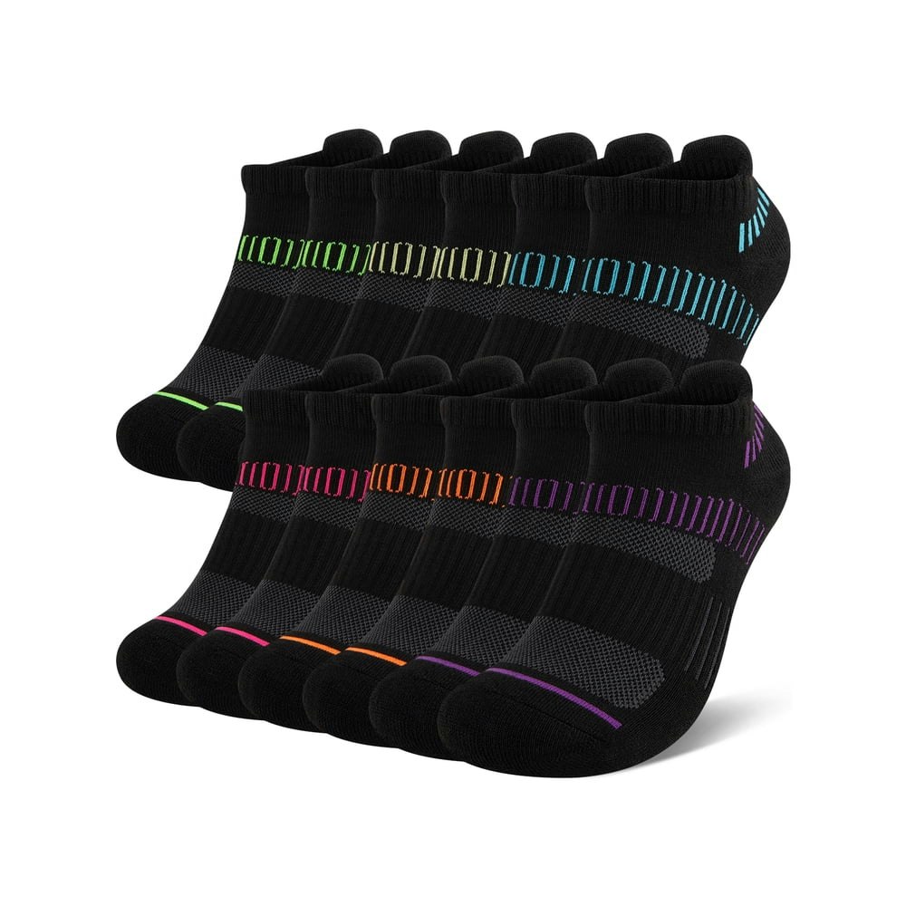 Cooplus Women's Cushioned Athletic Ankle Socks 6-Pack: $11.69 Cooplus Women's Cushioned Athletic Ankle Socks 6-Pack: $11.69