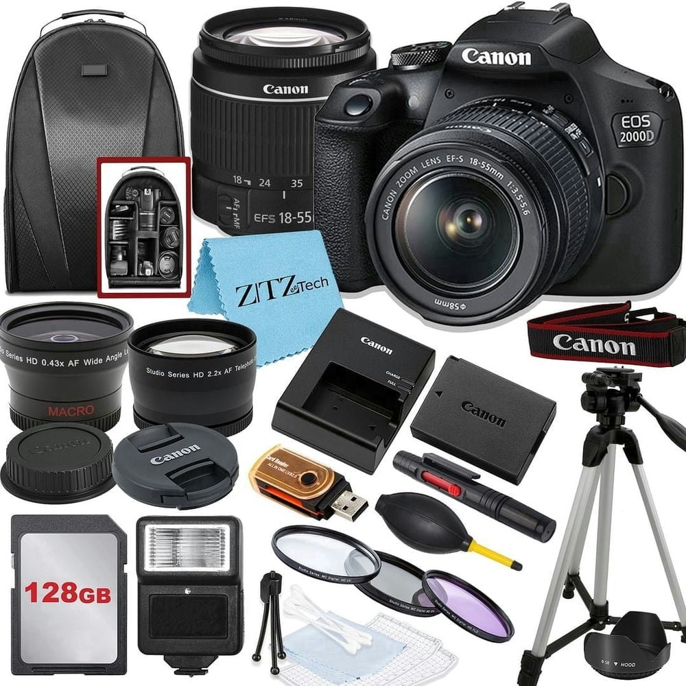 Canon EOS 2000D Rebel T7 DSLR Camera Bundle: $459.99 Canon EOS 2000D Rebel T7 DSLR Camera Bundle: $459.99