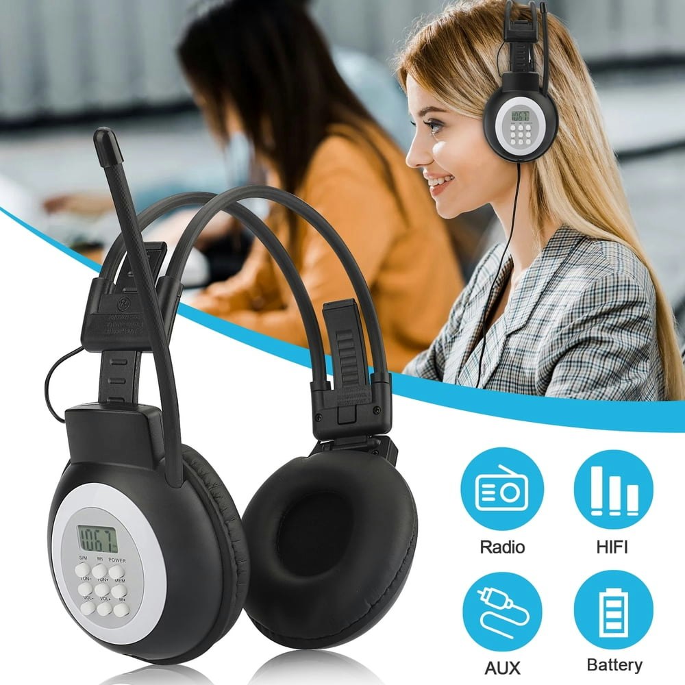 TSV Wireless FM Radio Headset: $12.98 TSV Wireless FM Radio Headset: $12.98