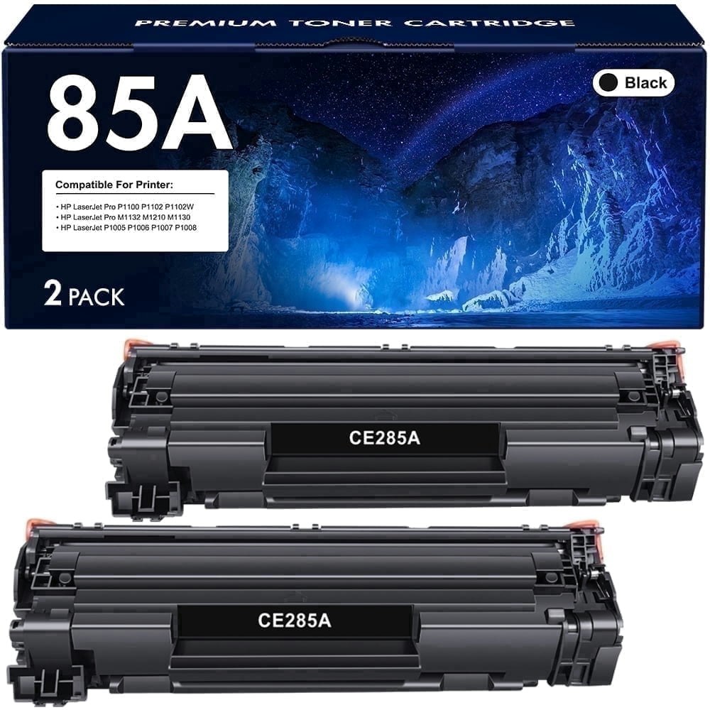 HP 85A CE285A Black Toner Cartridge 2-Pack: $16.15 HP 85A CE285A Black Toner Cartridge 2-Pack: $16.15