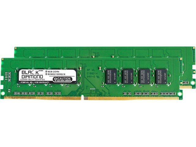 Black Diamond 16GB DDR4 2133MHz Desktop Memory 2-Pack: $157.99 Black Diamond 16GB DDR4 2133MHz Desktop Memory 2-Pack: $157.99