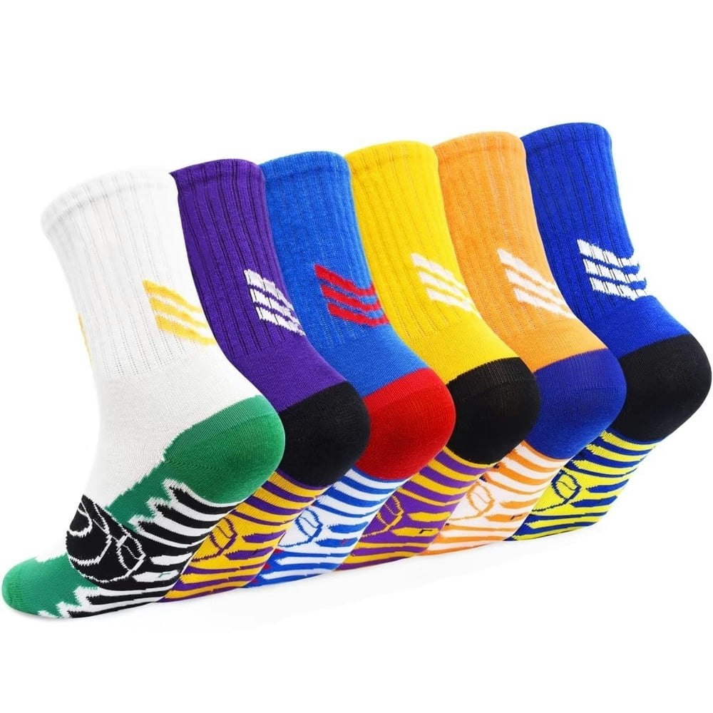 Kids Athletic Sports Socks 6-Pack: $8.88 Kids Athletic Sports Socks 6-Pack: $8.88