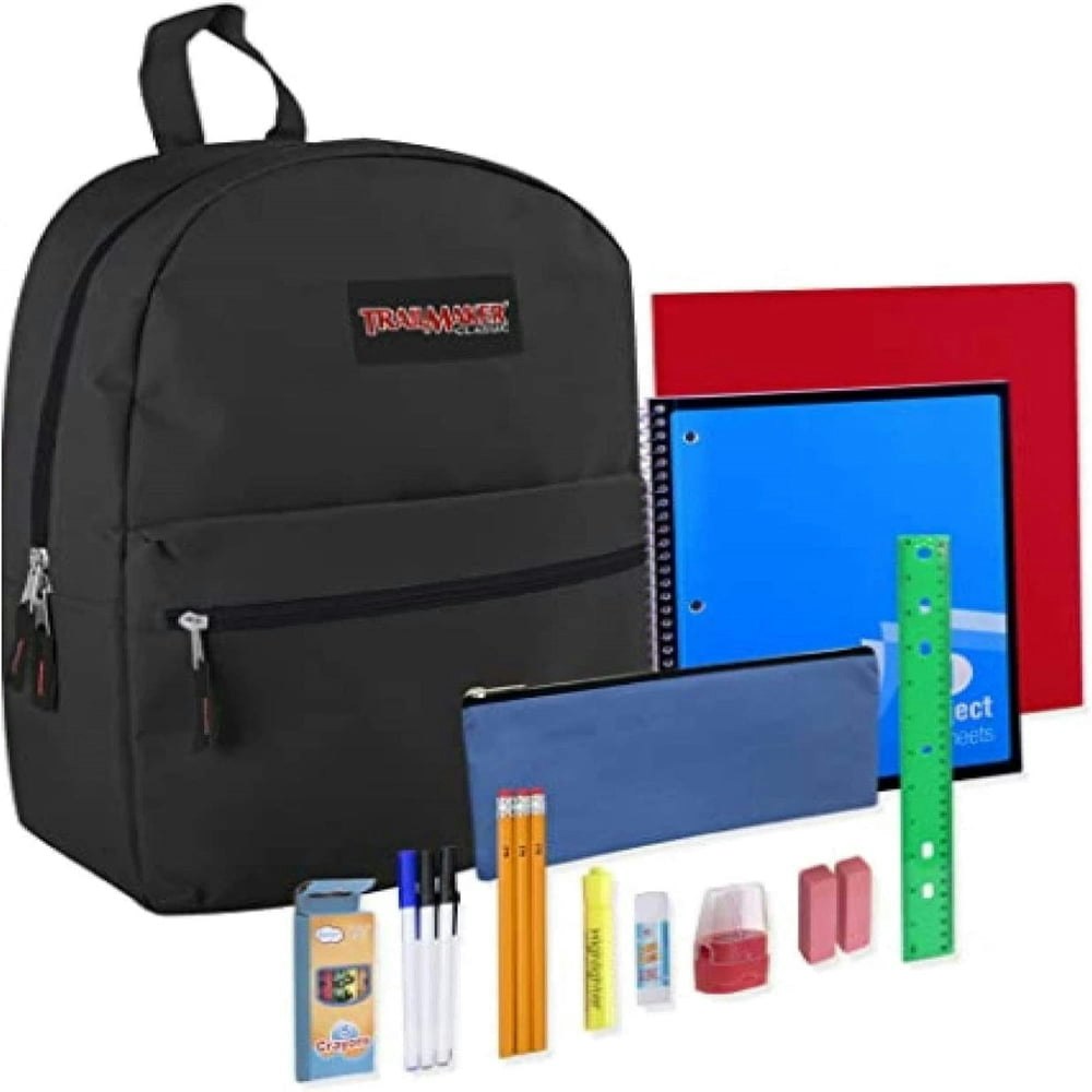 17-Inch Classic Backpack 20-Piece Stationary Kit: $14.95 17-Inch Classic Backpack 20-Piece Stationary Kit: $14.95