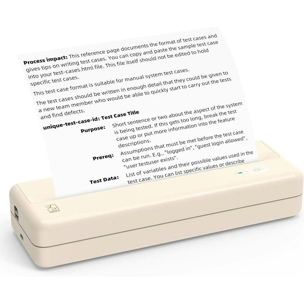 Mixfeer Portable Thermal Wireless Printer: $57.99
