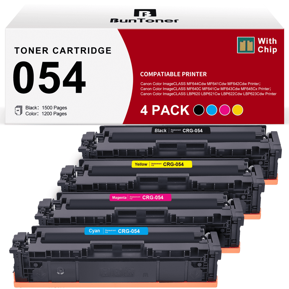 Canon CRG-054H Toner Cartridge 4-Pack: $33.45 Canon CRG-054H Toner Cartridge 4-Pack: $33.45