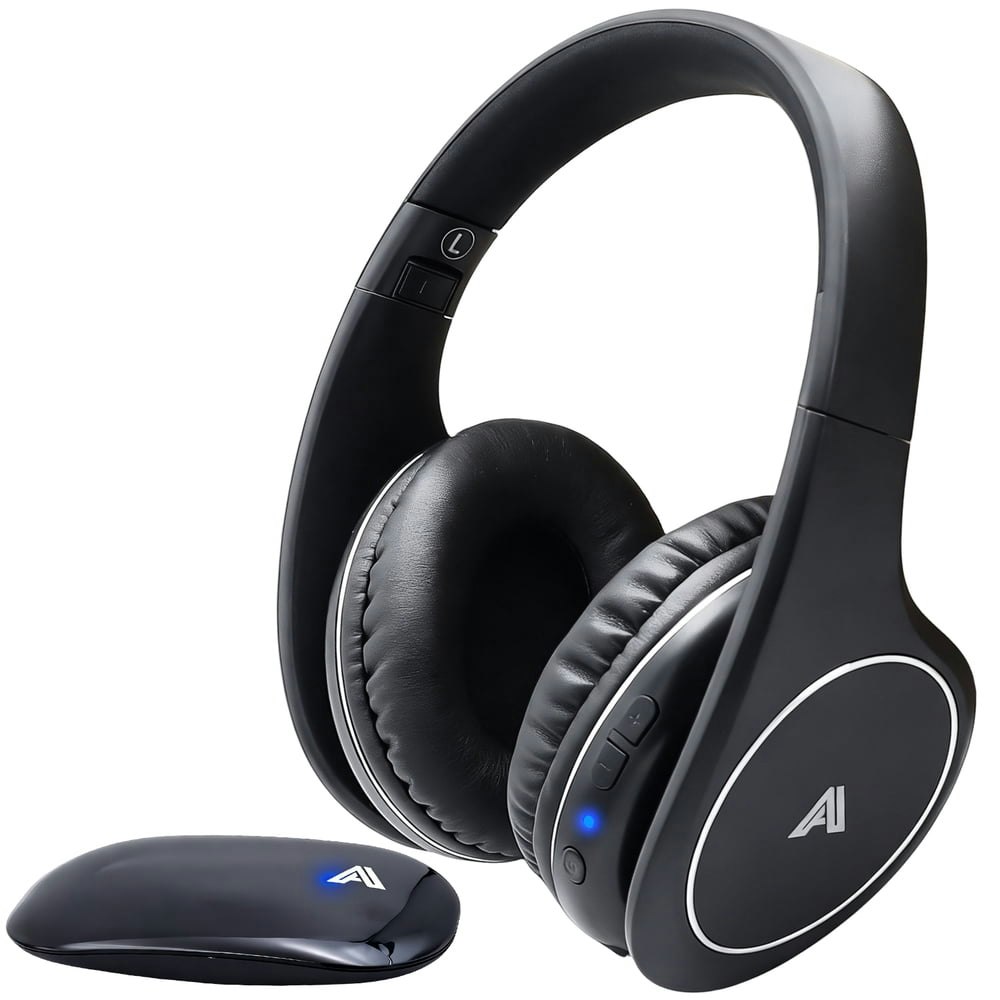 2.4GHz Wireless TV Headphones with Transmitter: $44.99 2.4GHz Wireless TV Headphones with Transmitter: $44.99