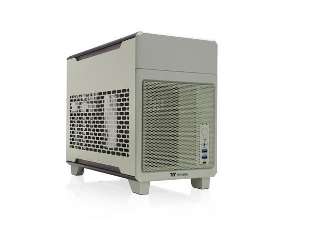 Thermaltake TR100 Mini-ITX Matcha Green Computer Case: $129.99
