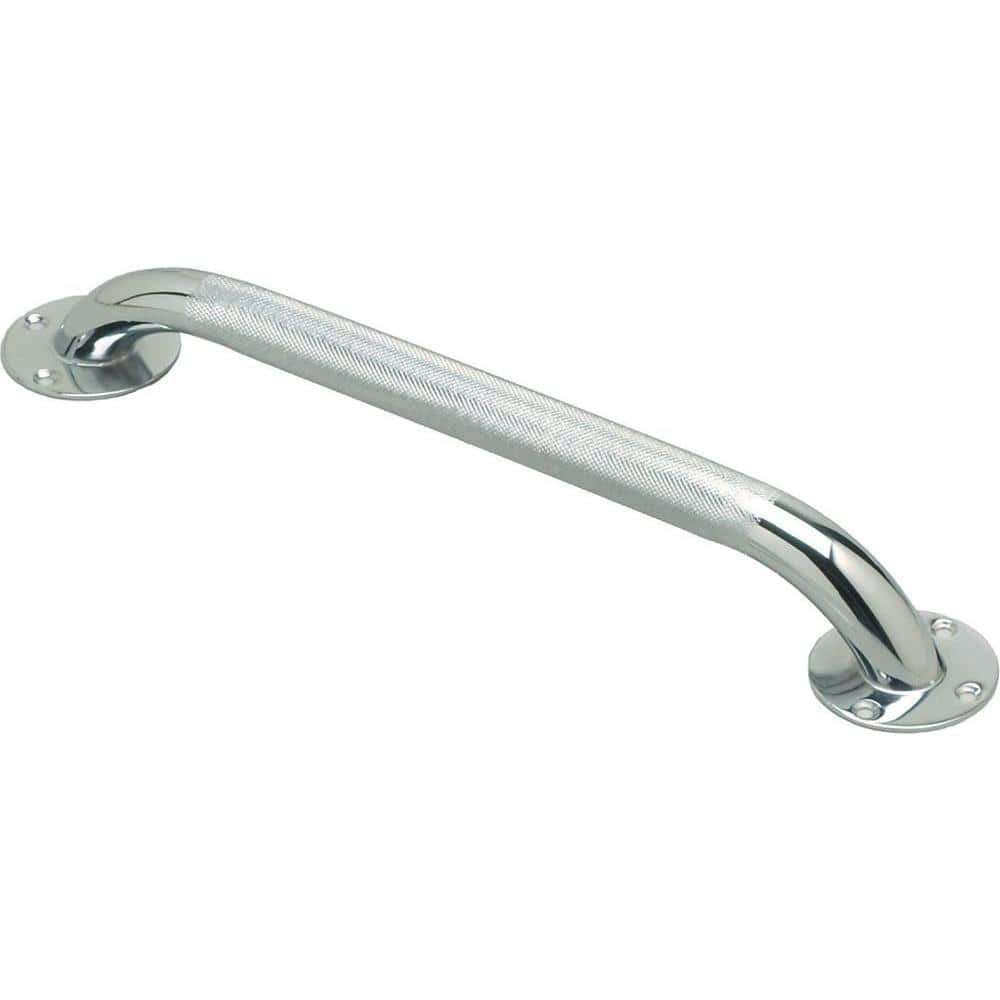 18-inch Knurled Chrome Grab Bar: $17.04 18-inch Knurled Chrome Grab Bar: $17.04
