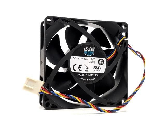 Cooler Master FA08025M12LPA 80mm PWM Case and CPU Fan: $31.02 Cooler Master FA08025M12LPA 80mm PWM Case and CPU Fan: $31.02