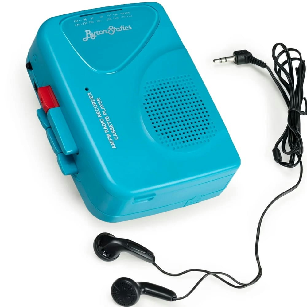 ByronStatics Portable Cassette Player and FM/AM Radio: $18.89 ByronStatics Portable Cassette Player and FM/AM Radio: $18.89