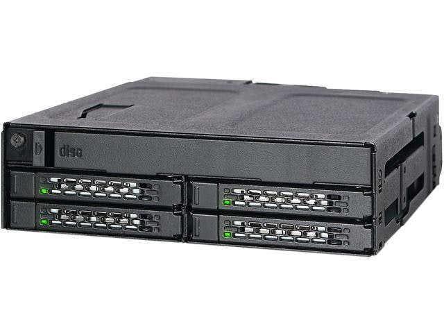 Icy Dock ToughArmor 4-Bay 2.5-Inch SAS and SATA SSD/HDD Backplane Cage: $146.99