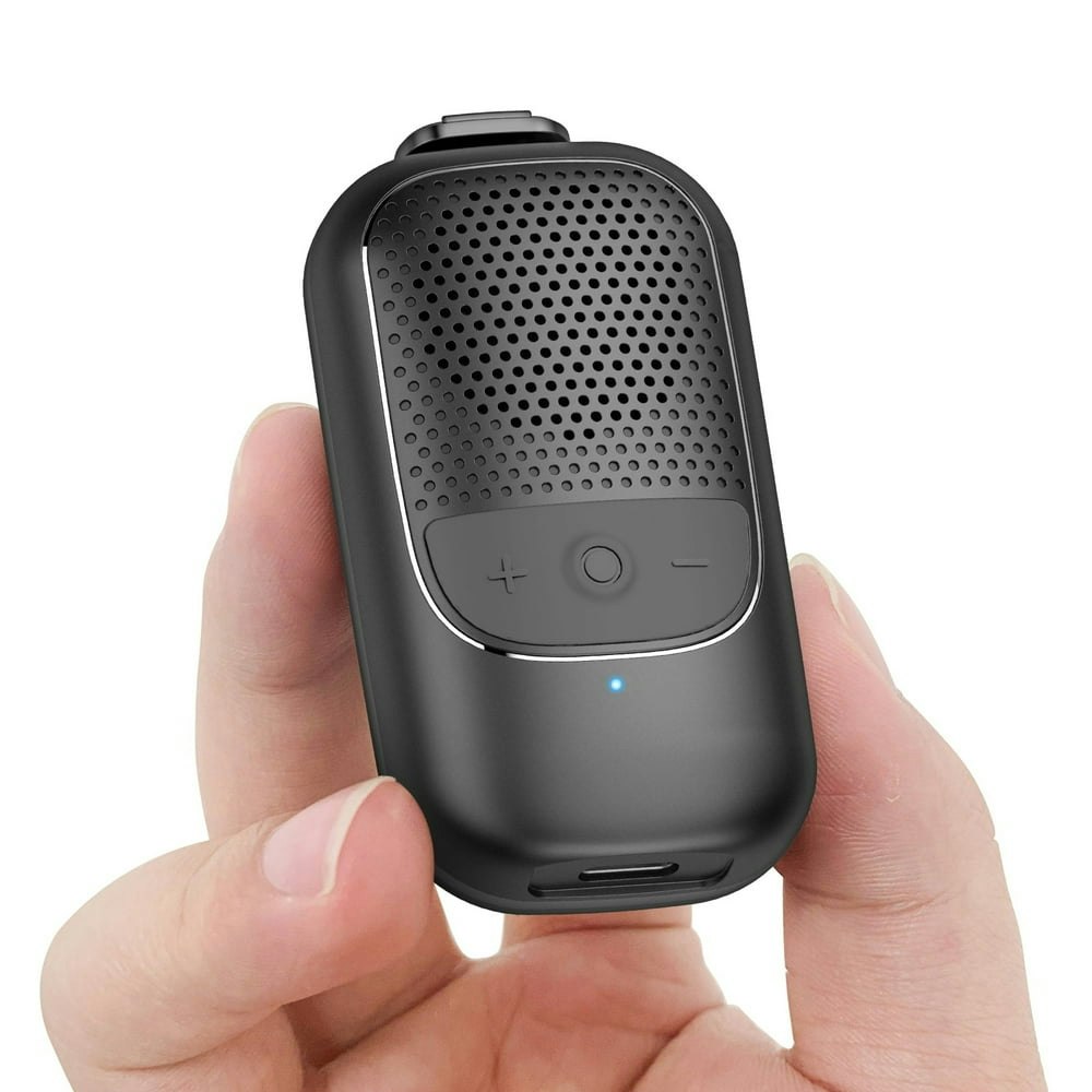 Wearable Bluetooth Clip-On Wireless Mini Speaker: $19.38 Wearable Bluetooth Clip-On Wireless Mini Speaker: $19.38