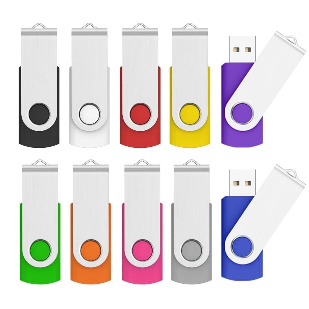 Topesel 16GB USB 2.0 Flash Drive 10-Pack: $45.88