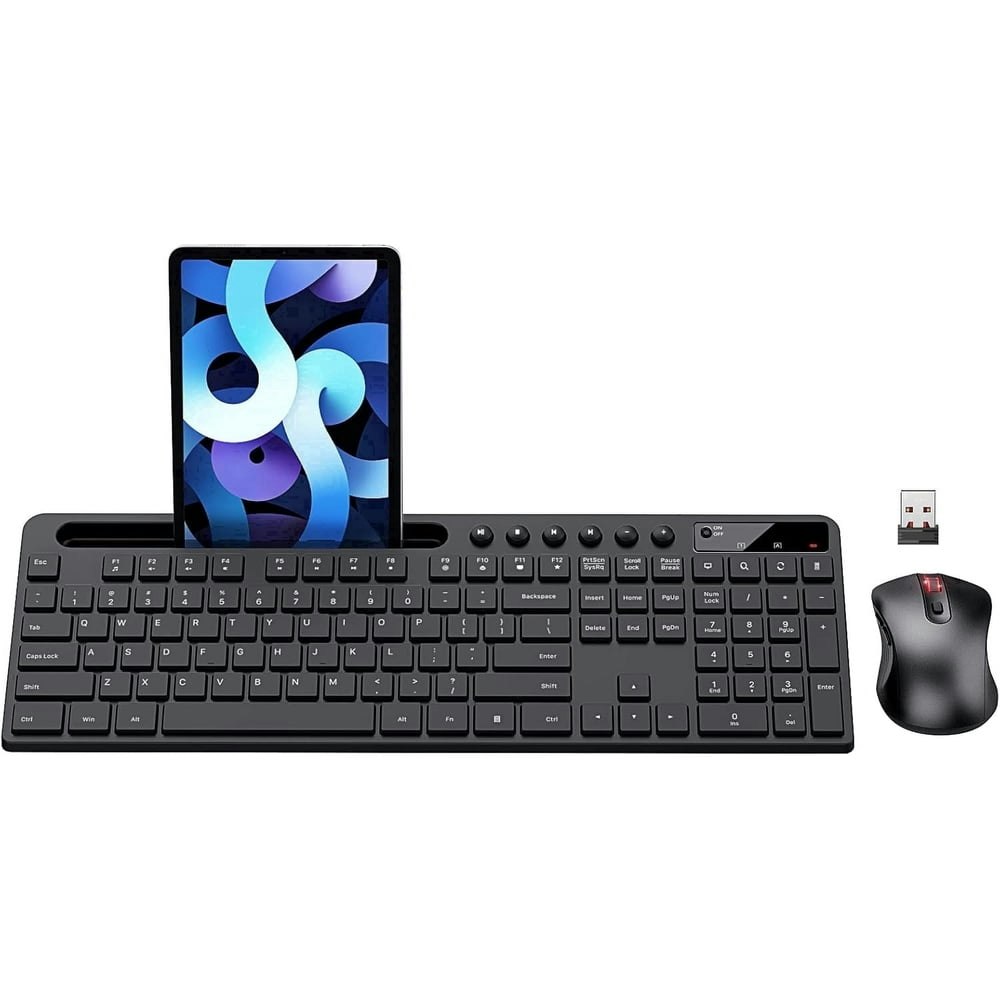 Marvo Wireless Keyboard and Mouse Combo: $17.69