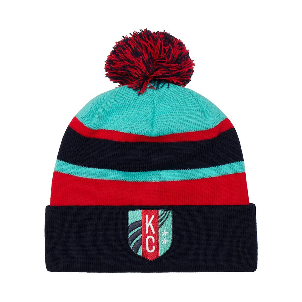 Kansas City Current Cuffed Knit Hat with Pom: $29.99