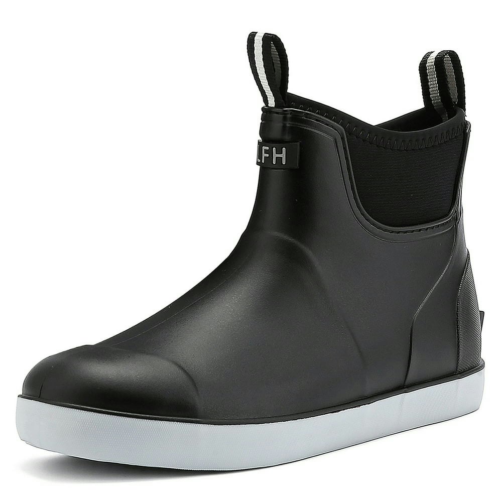 Lcamaw Men's Waterproof Rubber Deck Boots: $31.49 Lcamaw Men's Waterproof Rubber Deck Boots: $31.49