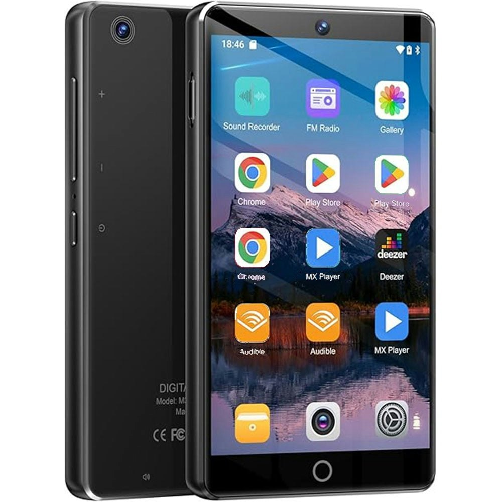 Fanvace 80GB MP3 Player with Bluetooth and WiFi: $89.99