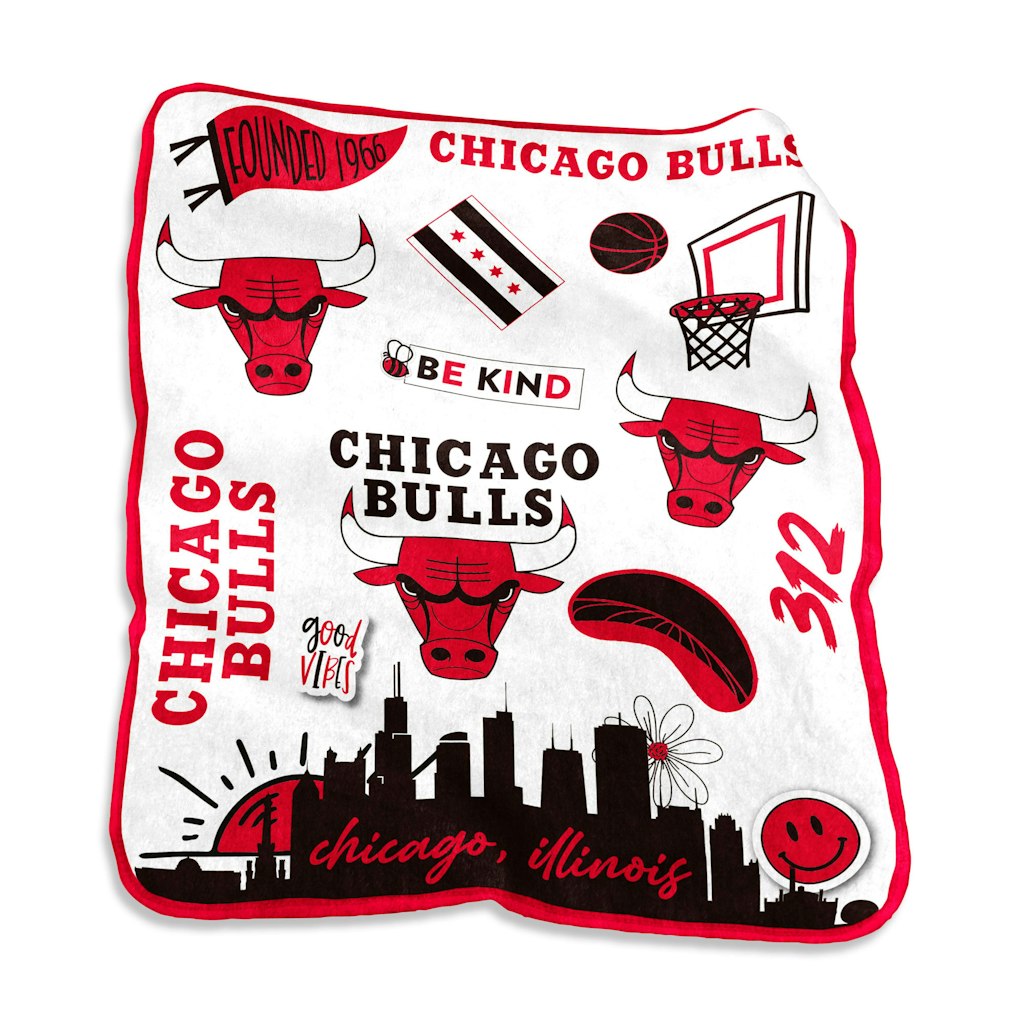 Chicago Bulls 50" x 60" Plush Throw Blanket: $41.99 Chicago Bulls 50" x 60" Plush Throw Blanket: $41.99