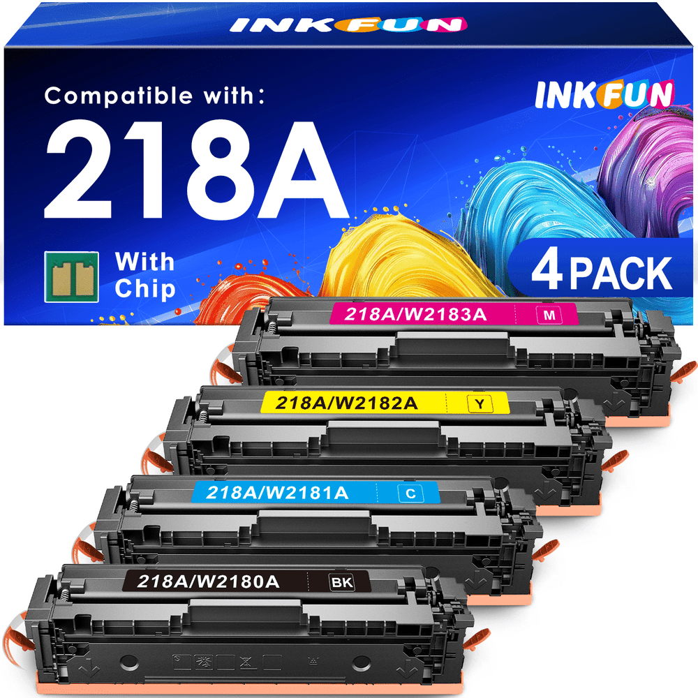 HP 218A Toner Cartridge 4-Pack: $94.59 HP 218A Toner Cartridge 4-Pack: $94.59
