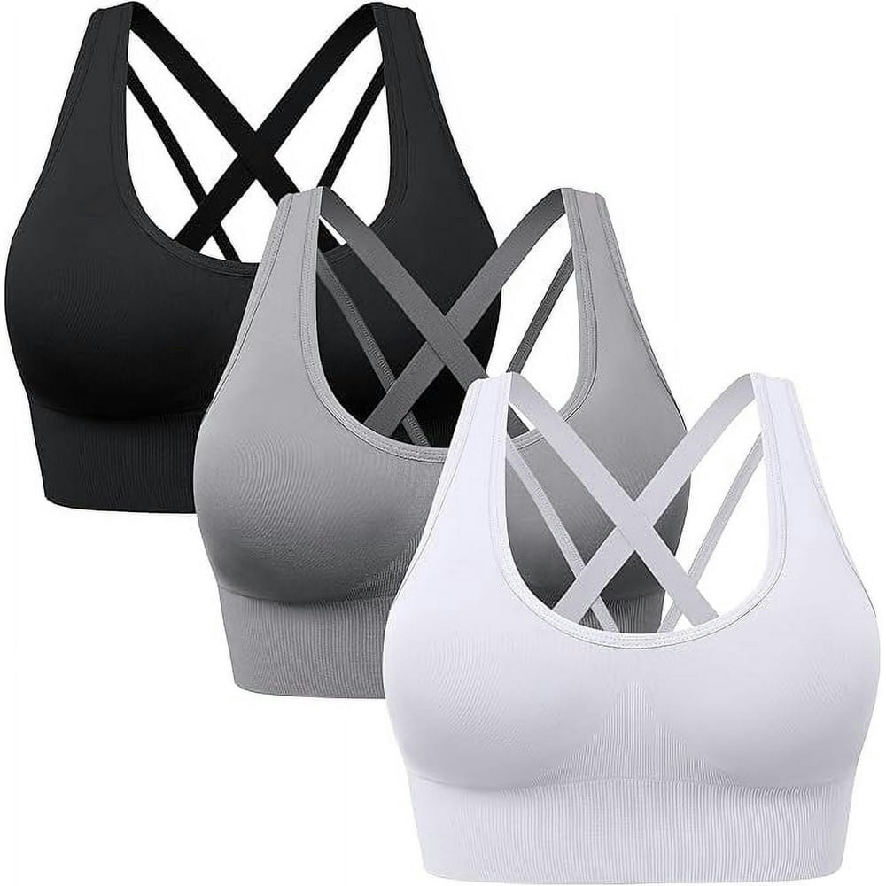 HBlife Women's Padded Sports Bra 3-Pack: $26.99 HBlife Women's Padded Sports Bra 3-Pack: $26.99