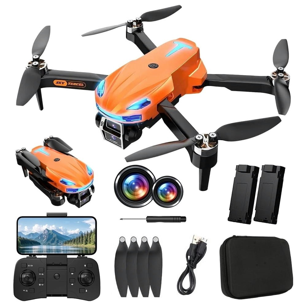 1080p Foldable Camera Drone 2-Battery Set: $35.99 1080p Foldable Camera Drone 2-Battery Set: $35.99