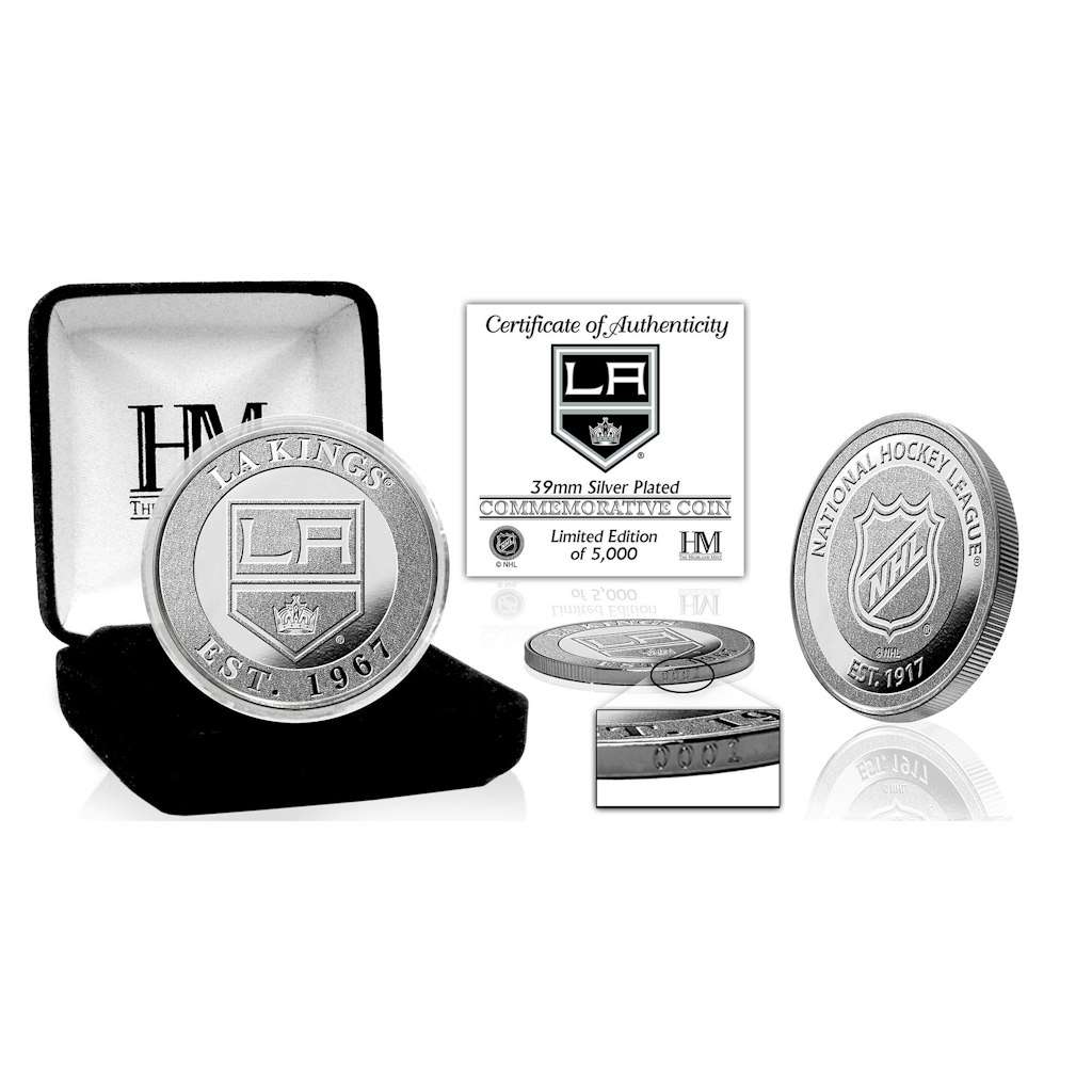Highland Mint Los Angeles Kings Silver Coin: $49.99 Highland Mint Los Angeles Kings Silver Coin: $49.99