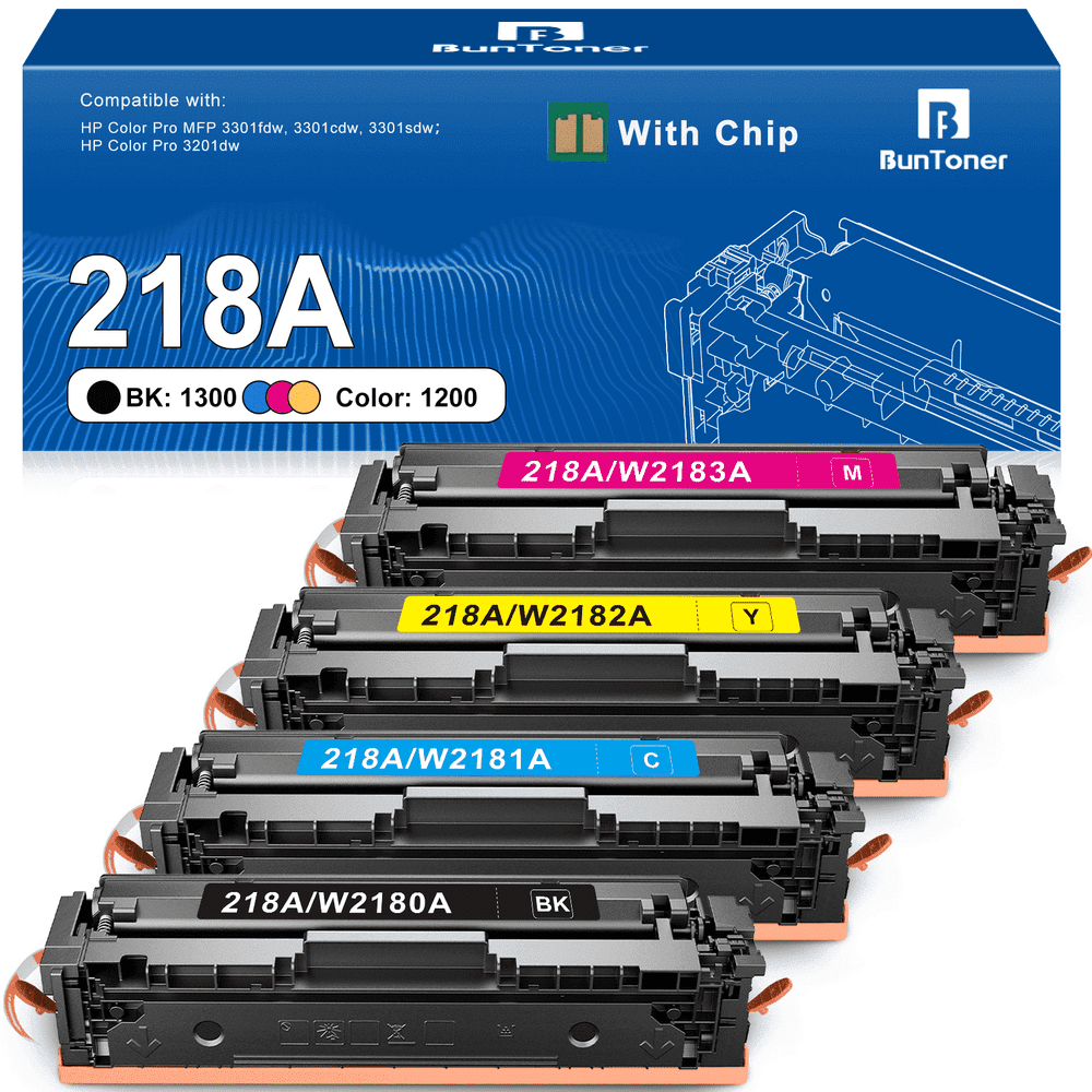 HP 218A Toner Cartridge 4-Pack: $93.49 HP 218A Toner Cartridge 4-Pack: $93.49
