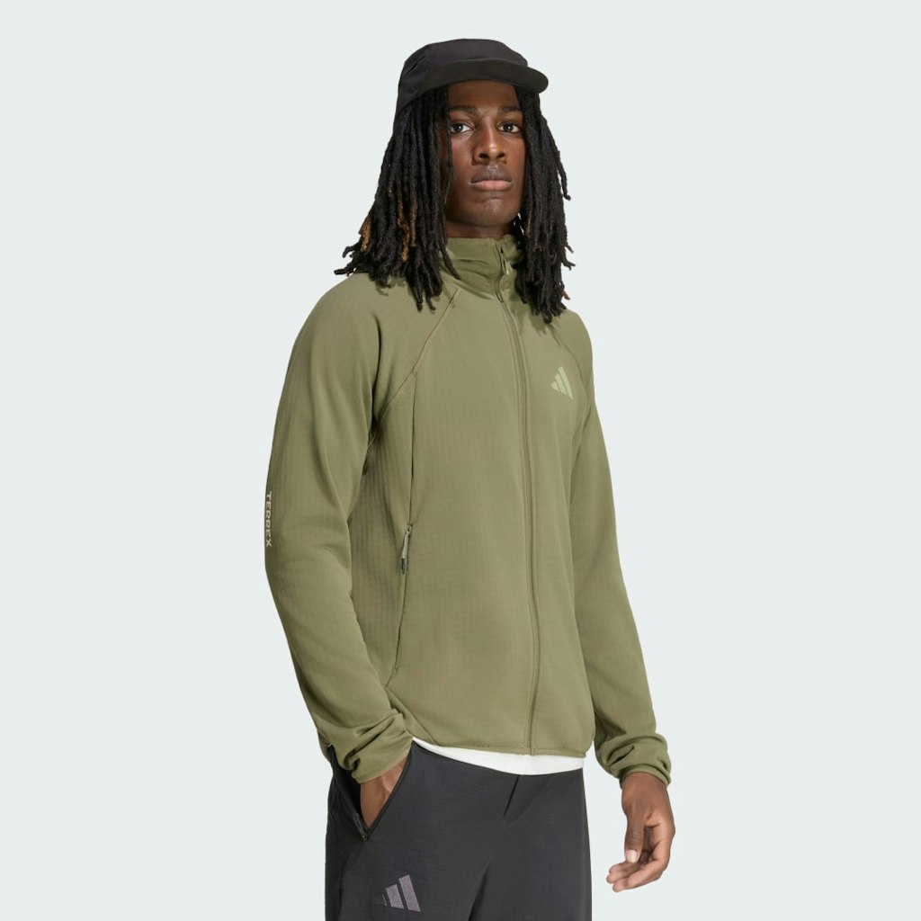 Terrex Xperior Climawarm Ventknit Fleece Hooded Jacket: $100 Terrex Xperior Climawarm Ventknit Fleece Hooded Jacket: $100