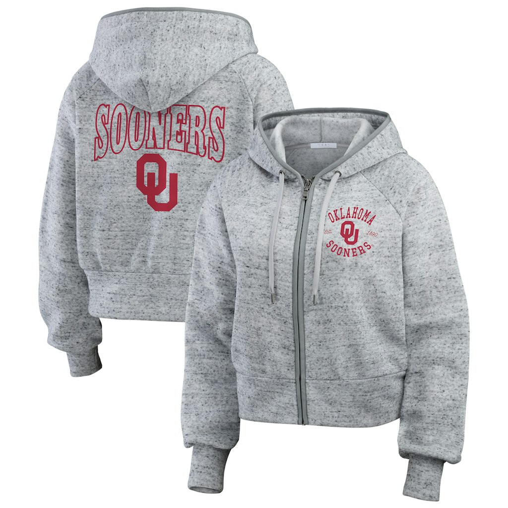 Women's Wear by Erin Andrews Oklahoma Sooners Raglan Full-Zip Hoodie: $89.99 Women's Wear by Erin Andrews Oklahoma Sooners Raglan Full-Zip Hoodie: $89.99
