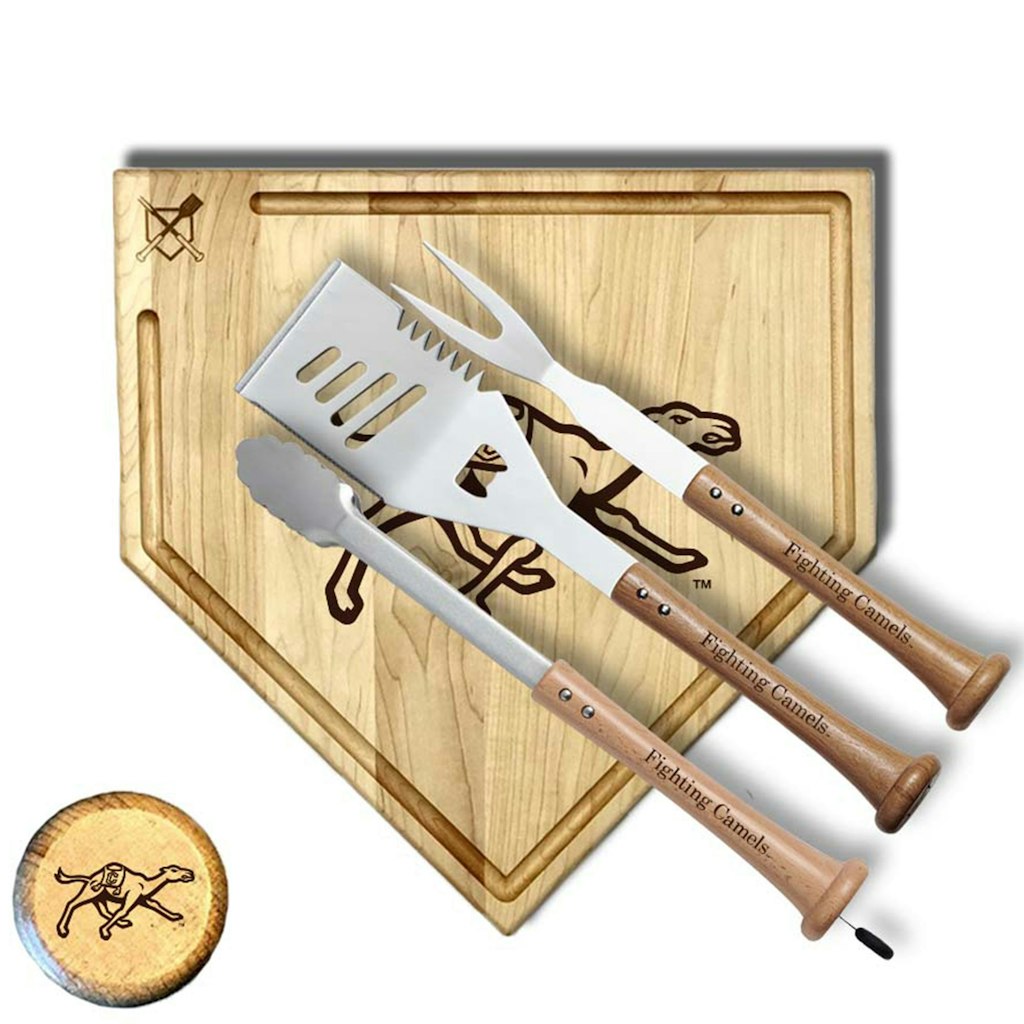 Baseball BBQ Campbell Fighting Camels 17-Inch Trough Silver Slugger Combo Set: $199.99 Baseball BBQ Campbell Fighting Camels 17-Inch Trough Silver Slugger Combo Set: $199.99