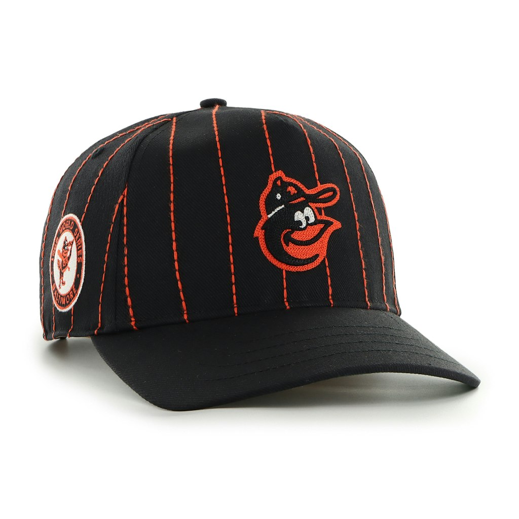 '47 x Rawlings Baltimore Orioles Pinstripe Hitch Adjustable Hat: $44.99 '47 x Rawlings Baltimore Orioles Pinstripe Hitch Adjustable Hat: $44.99