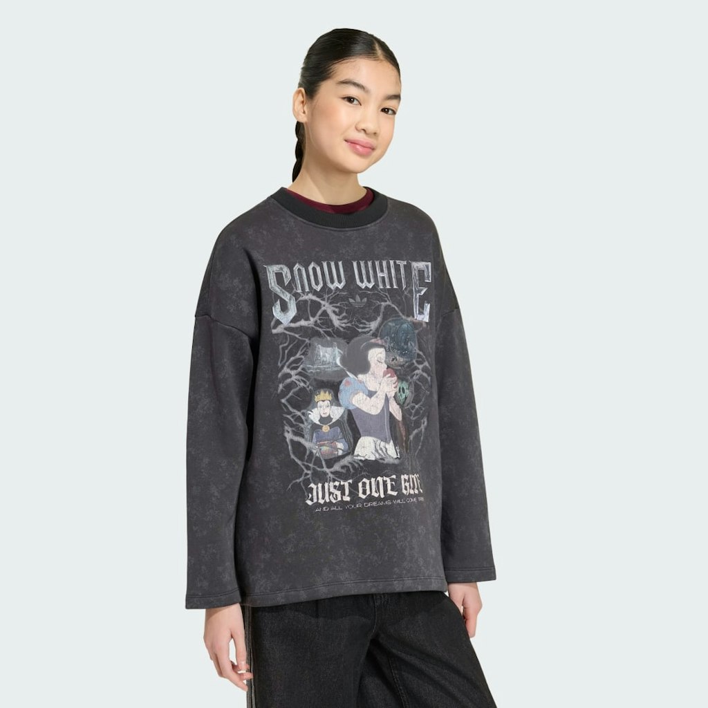 Adidas Disney Villains Oversized Hockey Crew Tee: $55 Adidas Disney Villains Oversized Hockey Crew Tee: $55