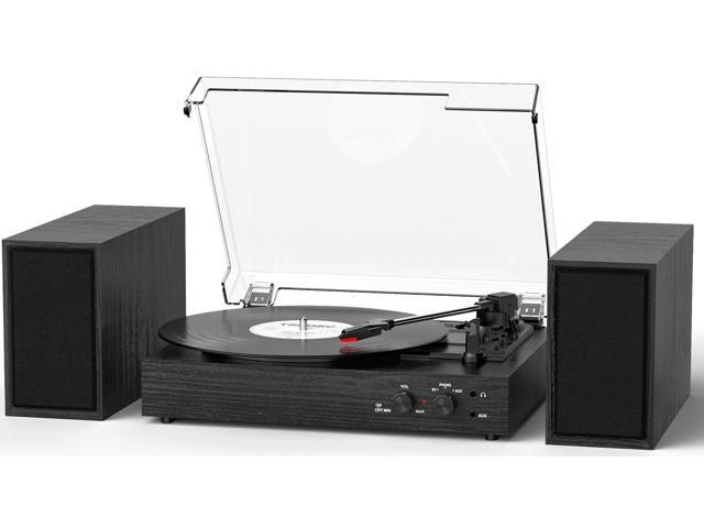 Vinyl Record Player with External Speakers: $194.99 Vinyl Record Player with External Speakers: $194.99