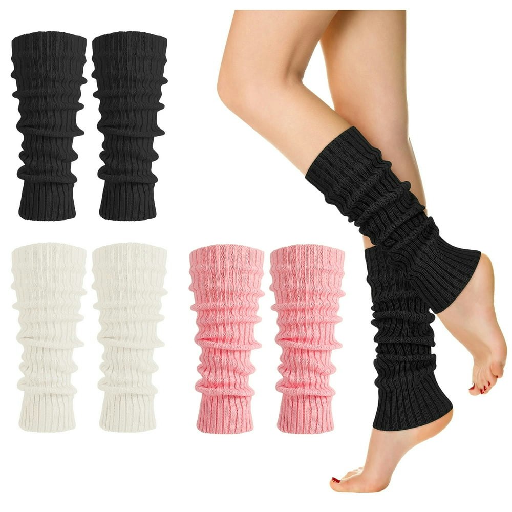 Bocaoying Rib Knit Leg Warmers 3-Pack: $11.28 Bocaoying Rib Knit Leg Warmers 3-Pack: $11.28
