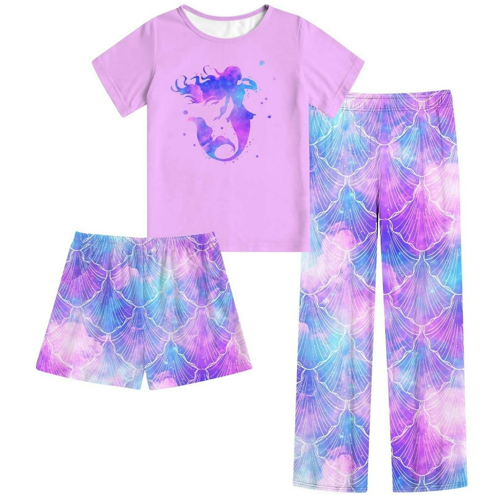 Aideaone Girls 3-Piece Pajama Set: $22.99 Aideaone Girls 3-Piece Pajama Set: $22.99