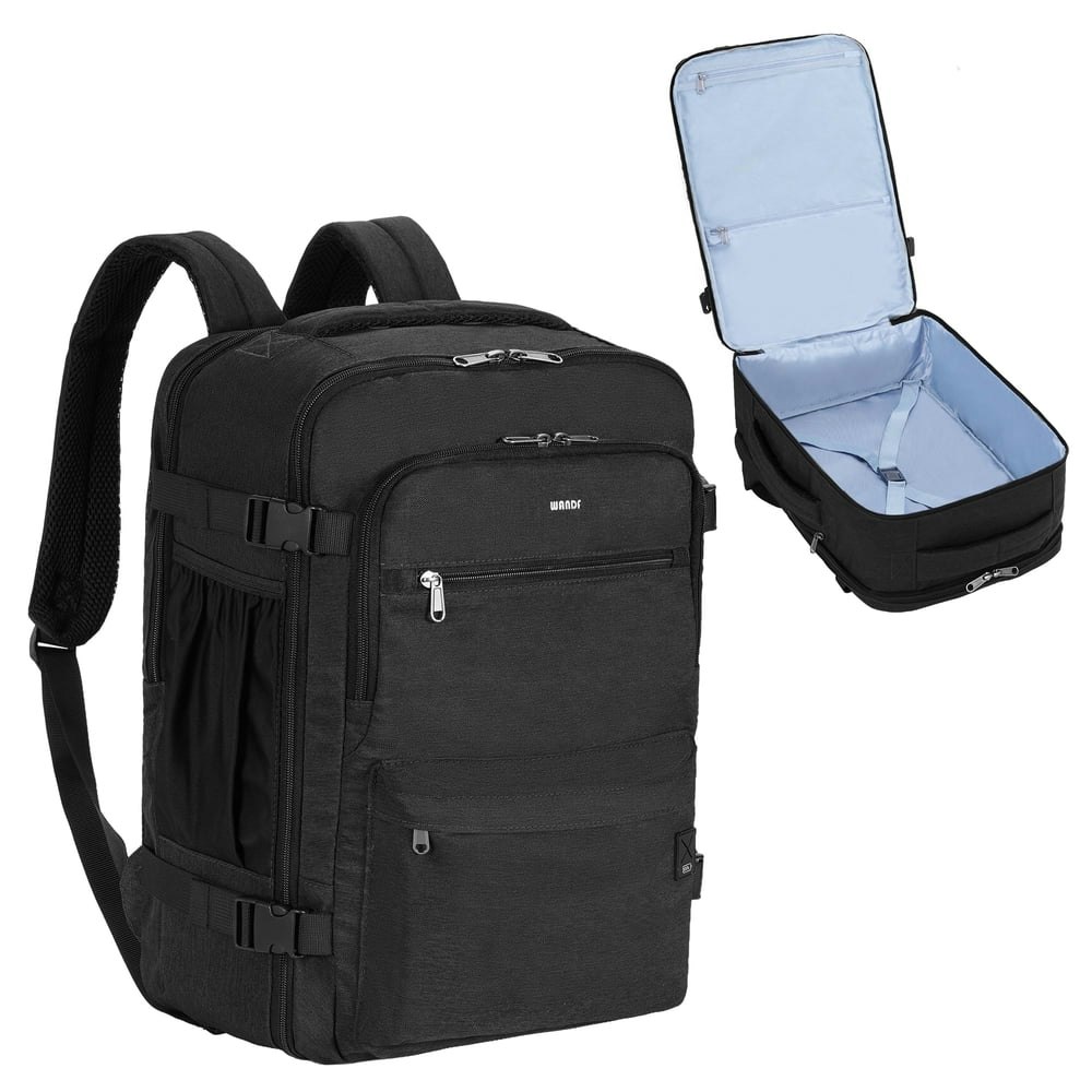 WANDF 18"x14"x8" Travel Laptop Backpack: $35.98 WANDF 18"x14"x8" Travel Laptop Backpack: $35.98