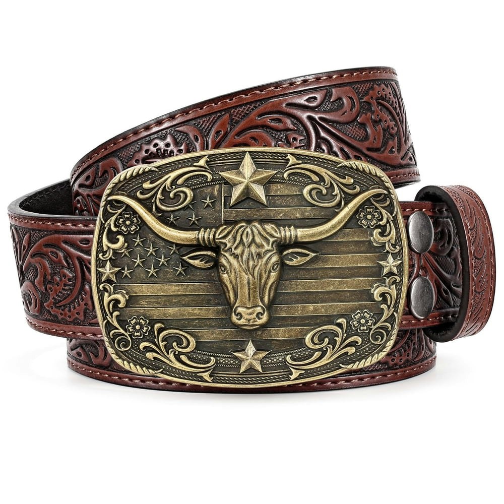 Whippy Western Embossed Leather Belt: $12.09 Whippy Western Embossed Leather Belt: $12.09