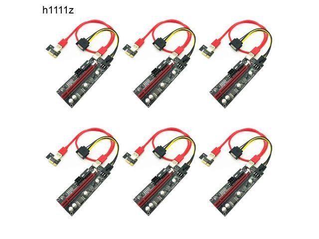PCIe 009S Plus Riser Card 6-Pack: $74.73