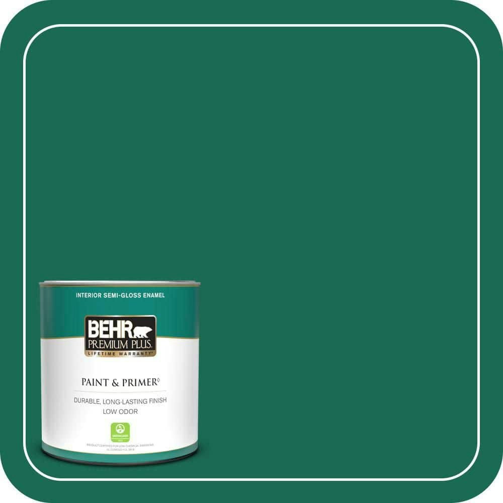Clover Brook Semi-Gloss Enamel Interior Paint & Primer 1-Quart: $20.48 Clover Brook Semi-Gloss Enamel Interior Paint & Primer 1-Quart: $20.48