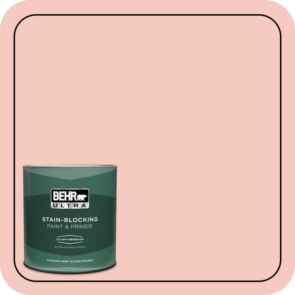 Behr Premium Plus 1-Quart Sandblast Semi-Gloss Interior Paint and Primer: $24.98 Behr Premium Plus 1-Quart Sandblast Semi-Gloss Interior Paint and Primer: $24.98