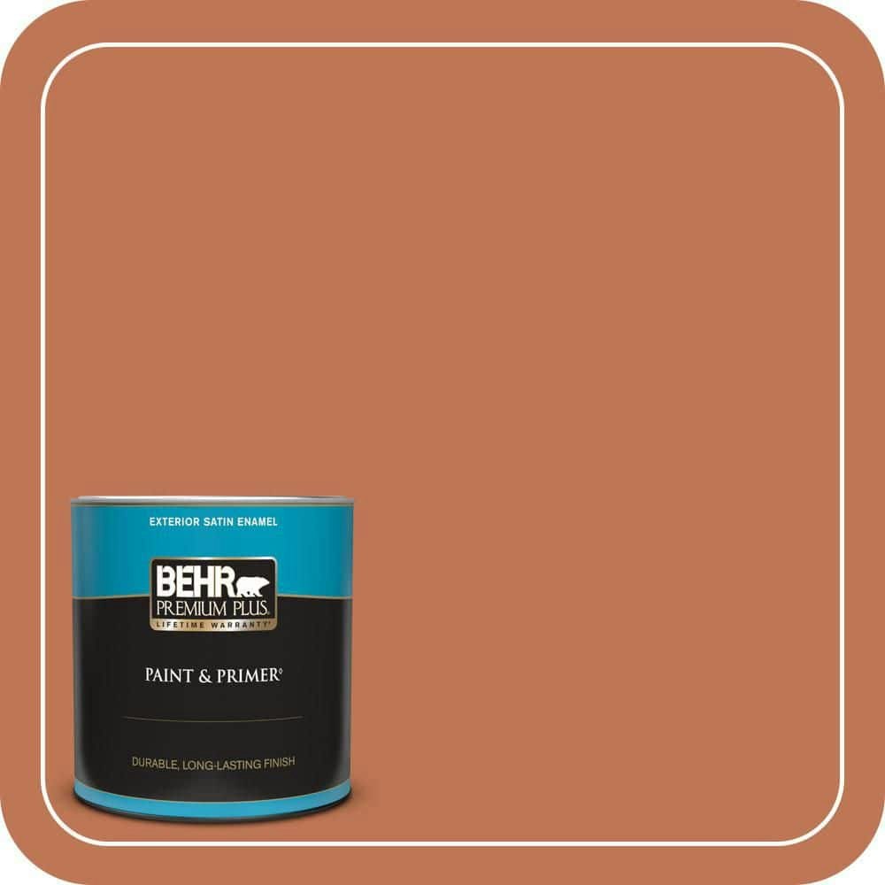 Oxide Satin Exterior Enamel Paint and Primer 1-Quart: $24.98 Oxide Satin Exterior Enamel Paint and Primer 1-Quart: $24.98