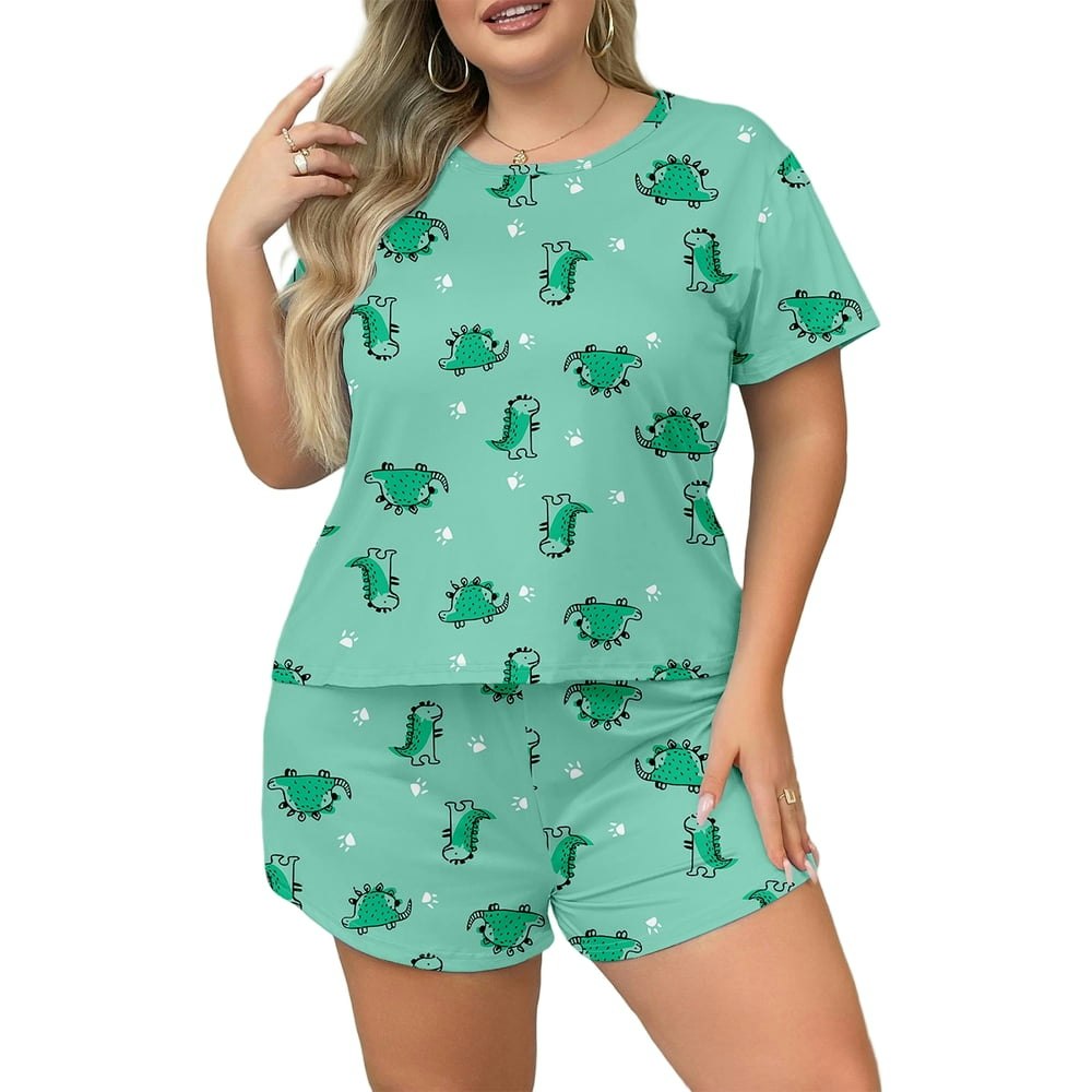Musefolio Women's Short Sleeve Pajama Set: $14.99 Musefolio Women's Short Sleeve Pajama Set: $14.99