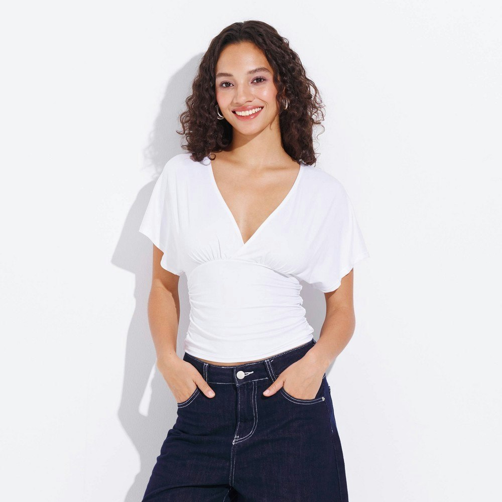 Women's Wild Fable V-Neck Dolman Short Sleeve Top: $20 Women's Wild Fable V-Neck Dolman Short Sleeve Top: $20