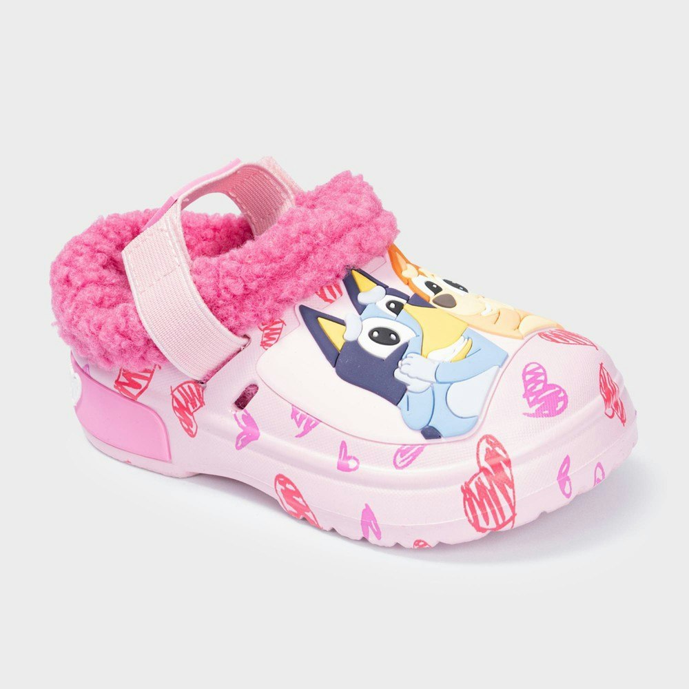 Bluey Toddler Girls' Lined Clogs: $30 Bluey Toddler Girls' Lined Clogs: $30