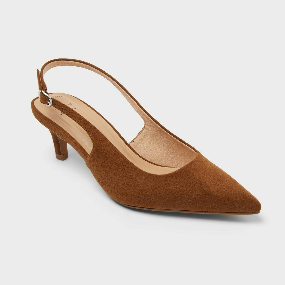 A New Day Women's Colette Slingback Heels: $35