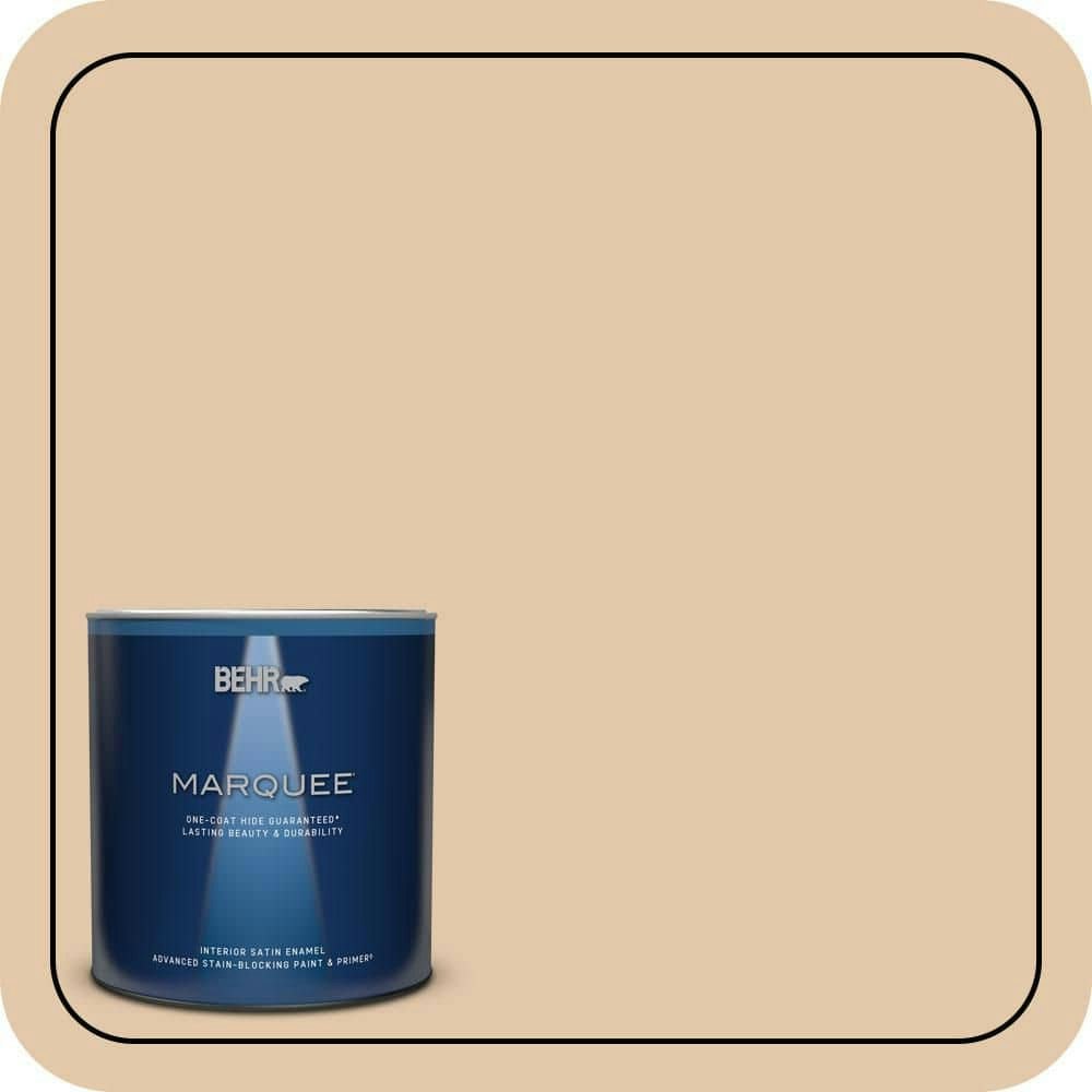 Behr Marquee 1-Quart Satin Interior Paint and Primer: $28.98 Behr Marquee 1-Quart Satin Interior Paint and Primer: $28.98