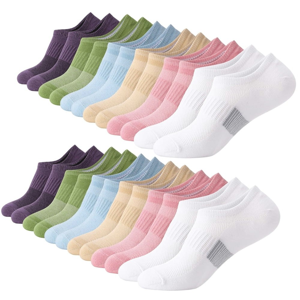 Bocaoying Women's No Show Socks 12-Pack: $10.39 Bocaoying Women's No Show Socks 12-Pack: $10.39