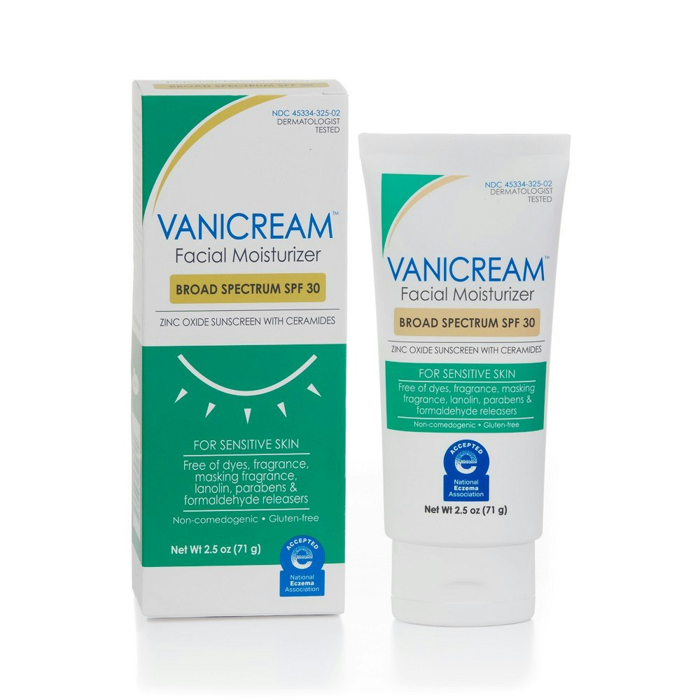 Vanicream SPF 30 Mineral Facial Moisturizer 2.5oz: $13.99 Vanicream SPF 30 Mineral Facial Moisturizer 2.5oz: $13.99